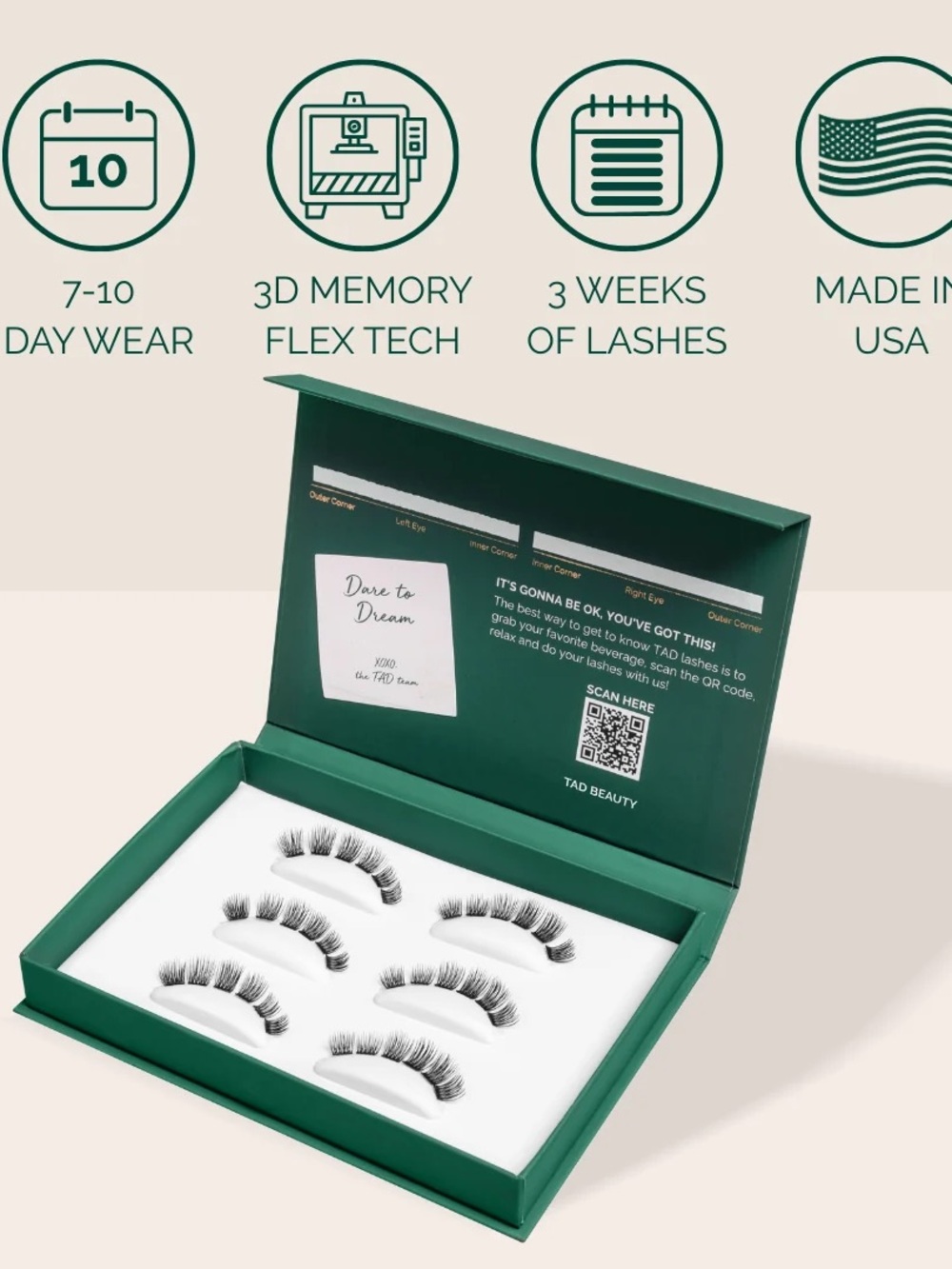 TAD Beauty DREAM Diy Lash Clusters, Mini & Midi, New in Box